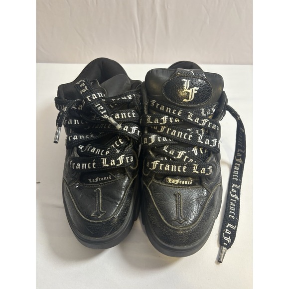 LaMelo Ball Men's Size 9.5 PUMA LaFrance Sneakers Black - Picture 3 of 6